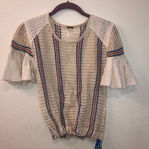 Free people crochet top